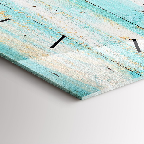 Štvorcové hodiny Modré dosky