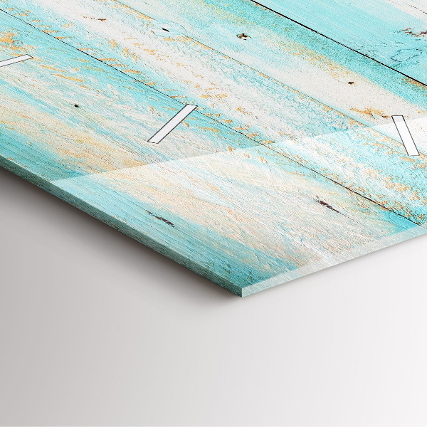 Štvorcové hodiny Modré dosky