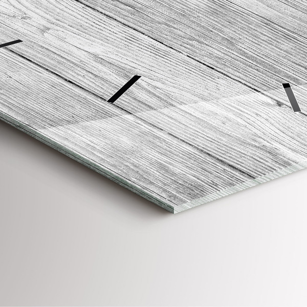 Štvorcové hodiny Drevené panely