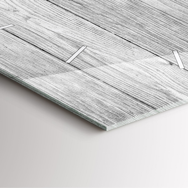 Štvorcové hodiny Drevené panely