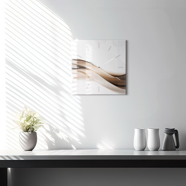 Štvorcové hodiny Linková abstrakcia