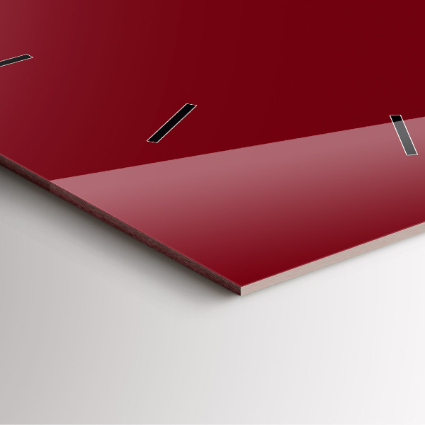 Štvorcové hodiny Burgundsko