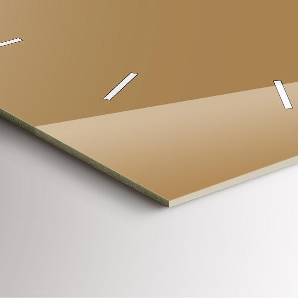 Štvorcové hodiny Béžová