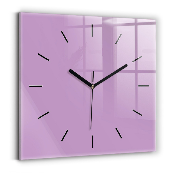 Štvorcové hodiny Lilac