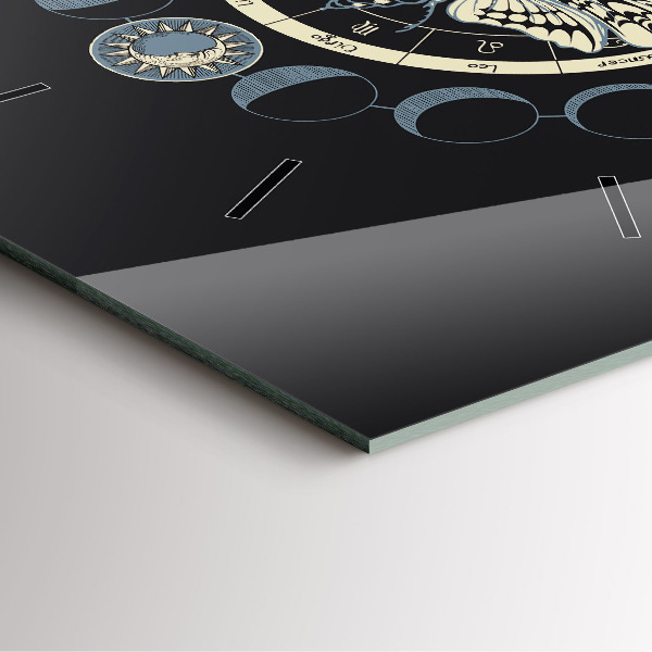 Štvorcové hodiny Fázy mesiaca