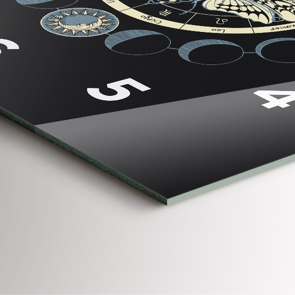 Štvorcové hodiny Fázy mesiaca