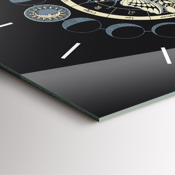 Štvorcové hodiny Fázy mesiaca