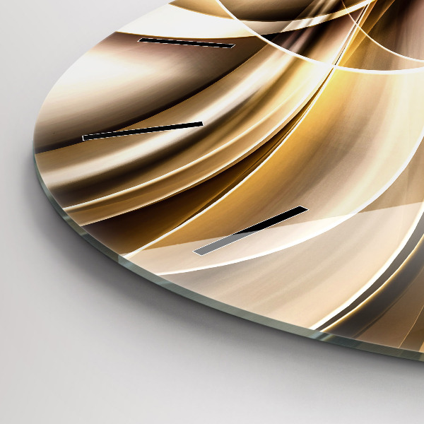 Okrúhle hodiny Abstraktné vlny