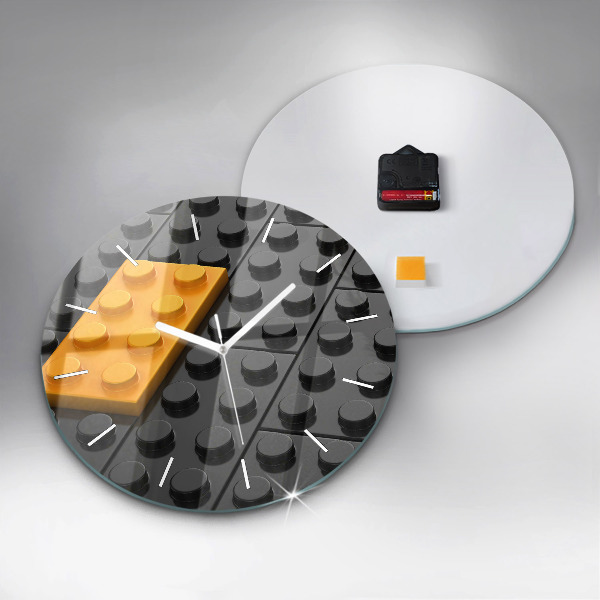 Okrúhle hodiny Hračkárske bloky