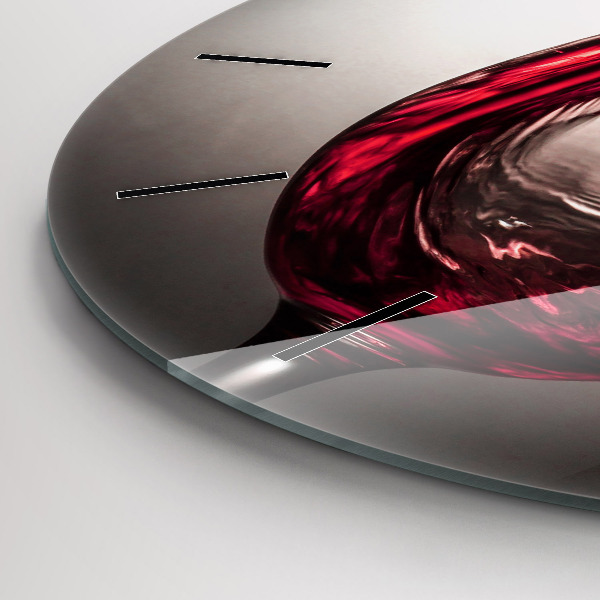 Okrúhle hodiny Pohár vína