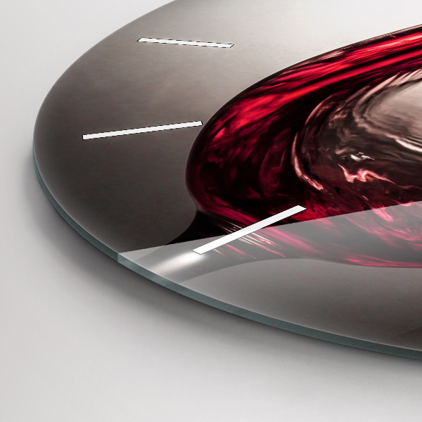 Okrúhle hodiny Pohár vína