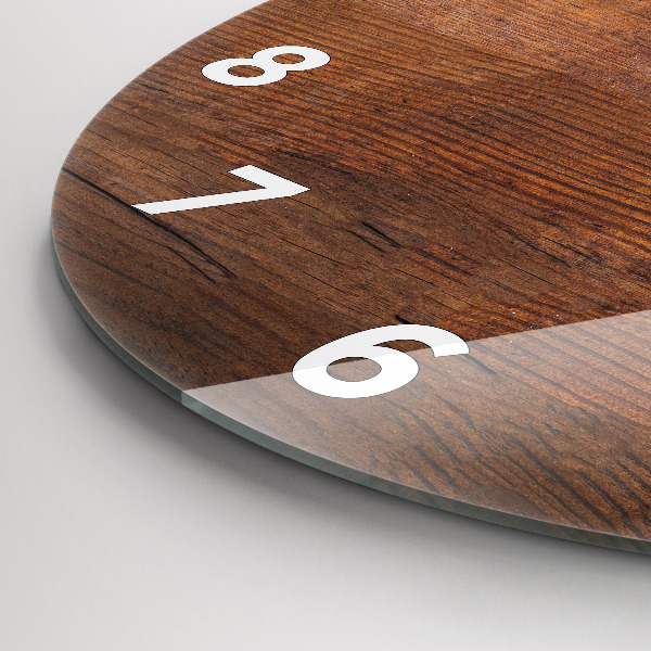 Okrúhle hodiny Staré drevo