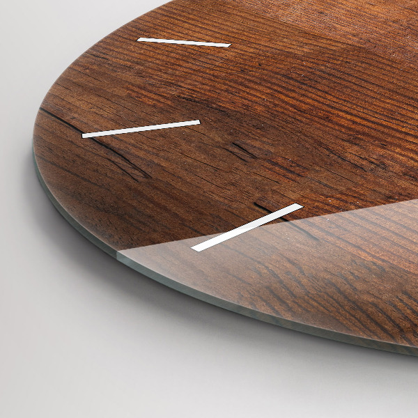 Okrúhle hodiny Staré drevo