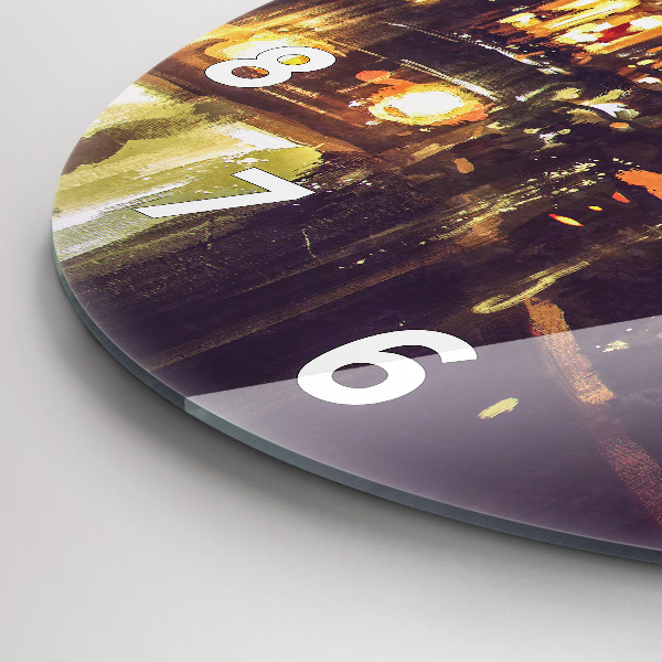 Okrúhle hodiny Maľované mesto