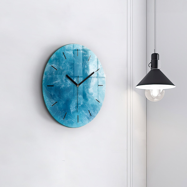 Okrúhle hodiny Morská voda