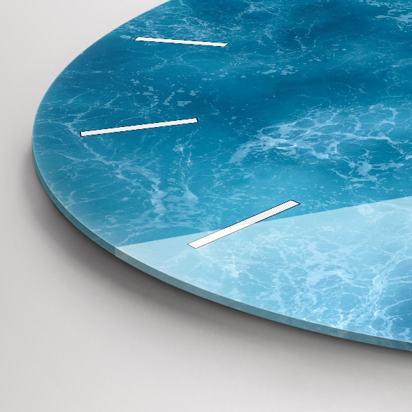 Okrúhle hodiny Morská voda