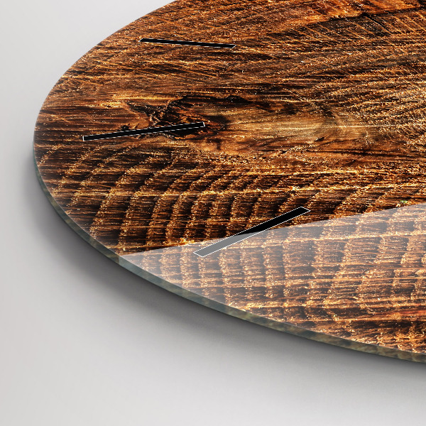 Okrúhle hodiny Starý kmeň stromu