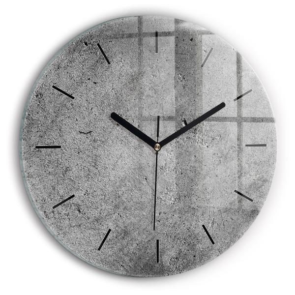 Okrúhle hodiny Priemyselná stena