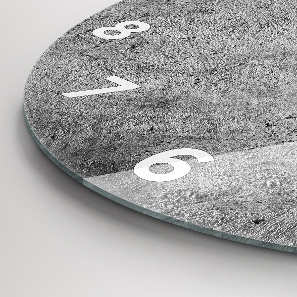 Okrúhle hodiny Priemyselná stena