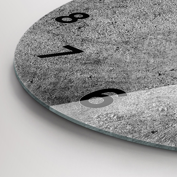 Okrúhle hodiny Priemyselná stena