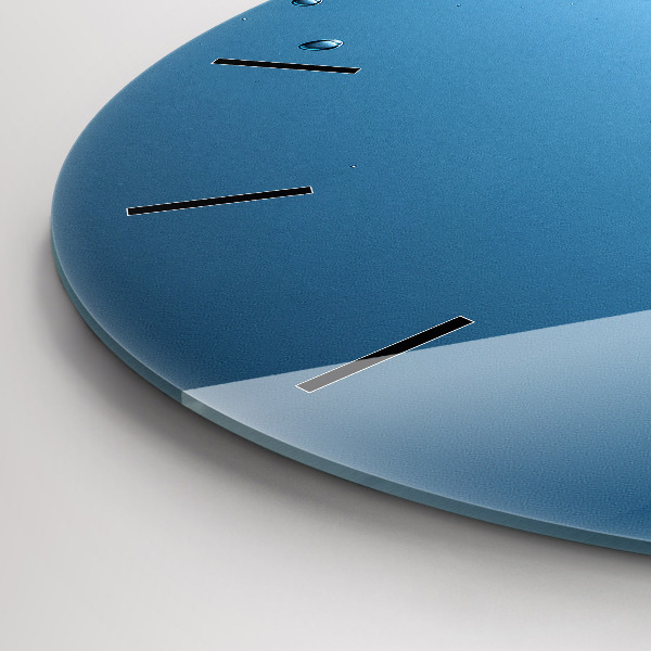 Okrúhle hodiny Pohľad pod vodu