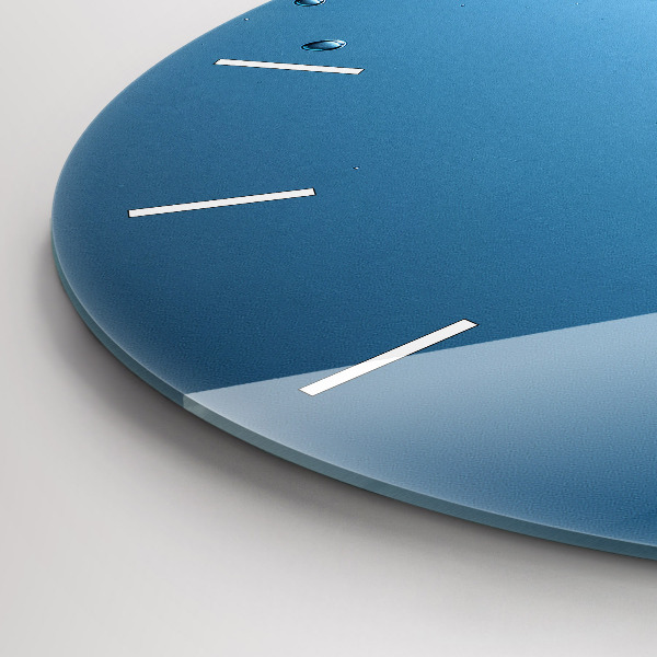 Okrúhle hodiny Pohľad pod vodu