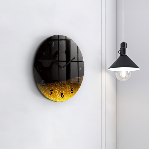 Okrúhle hodiny Pomarančový džús