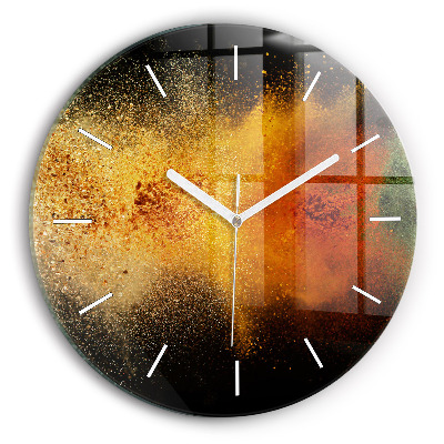 Okrúhle hodiny Korenie sa rozsypalo