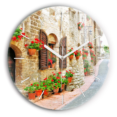 Okrúhle hodiny Malebná ulica