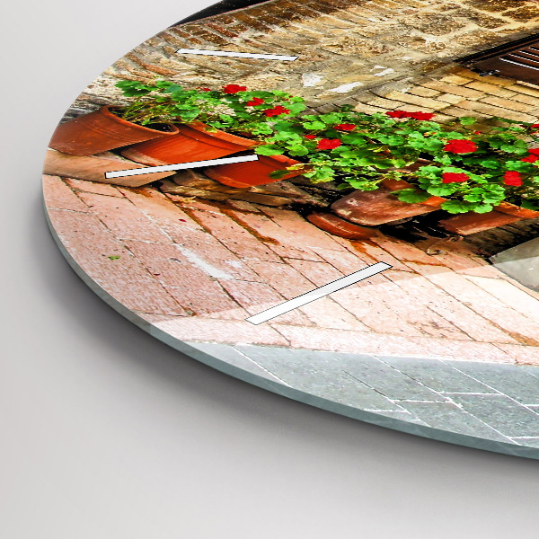 Okrúhle hodiny Malebná ulica