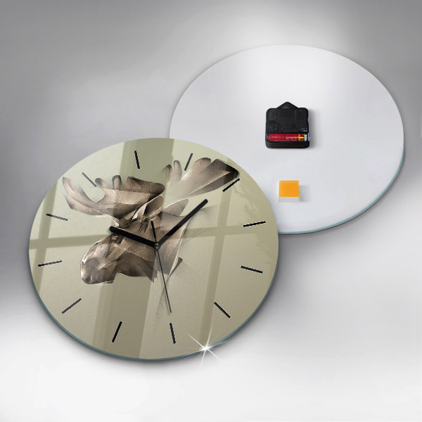 Okrúhle hodiny Grafický los