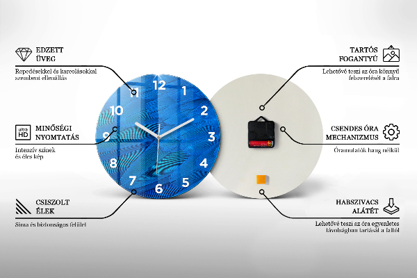 Okrúhle hodiny Čas – mechanizmus