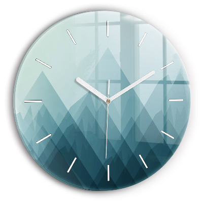 Okrúhle hodiny Geometrické postavy