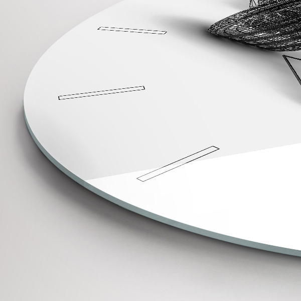 Okrúhle hodiny Dizajn auta F1