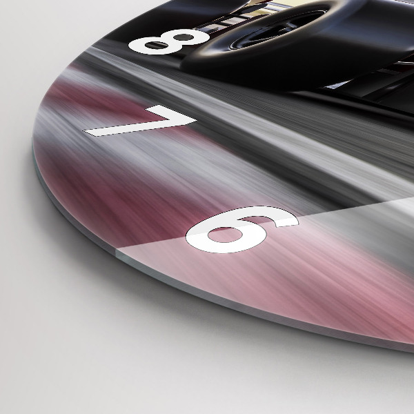 Okrúhle hodiny Športové pretekárske auto