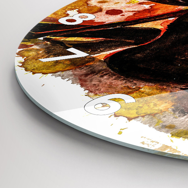 Okrúhle hodiny Láska a zamilovaný pár