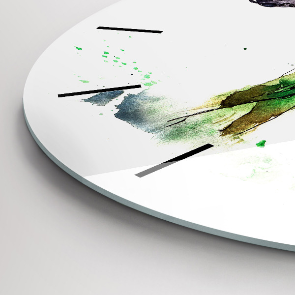 Okrúhle hodiny Los a horská krajina