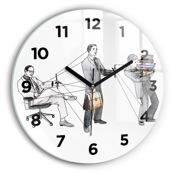 Okrúhle hodiny Bábkoví ľudia