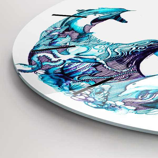 Okrúhle hodiny Morská kotva