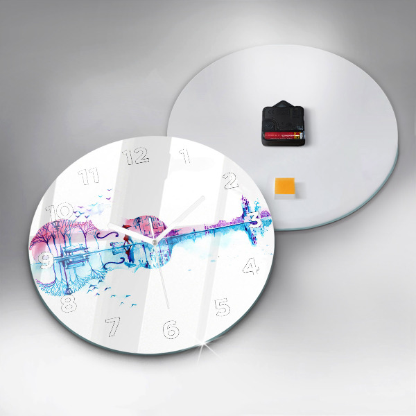 Okrúhle hodiny Jazero Cello Park