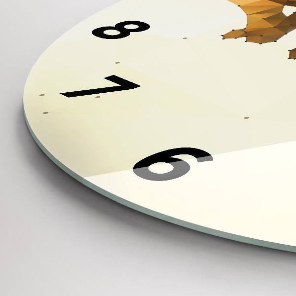 Okrúhle hodiny Stvorenie Adama