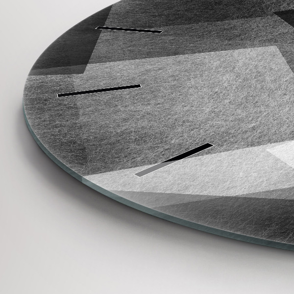Okrúhle hodiny Geometrická abstrakcia