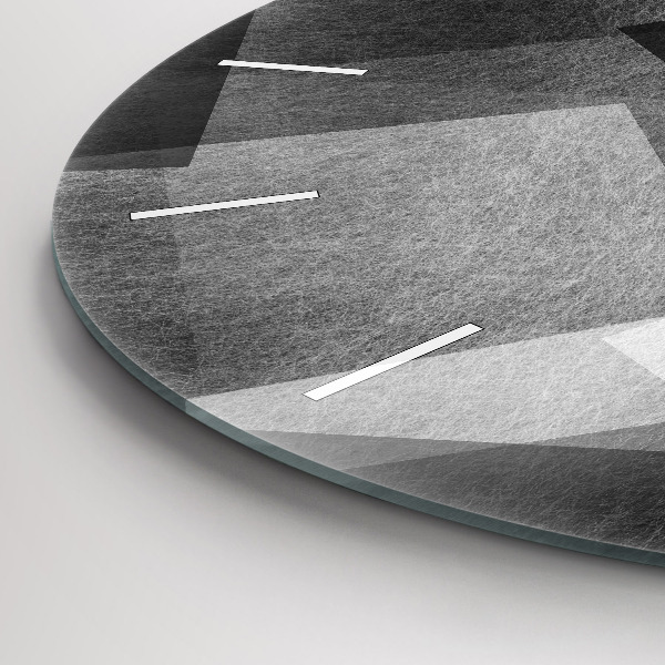 Okrúhle hodiny Geometrická abstrakcia