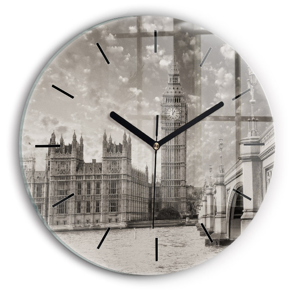Okrúhle hodiny Londýnsky Big Ben