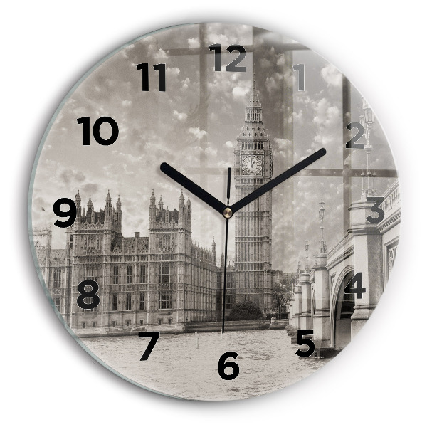 Okrúhle hodiny Londýnsky Big Ben