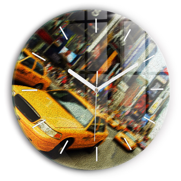 Okrúhle hodiny New York City taxíky