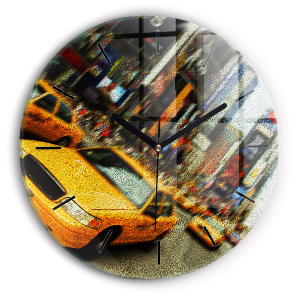 Okrúhle hodiny New York City taxíky