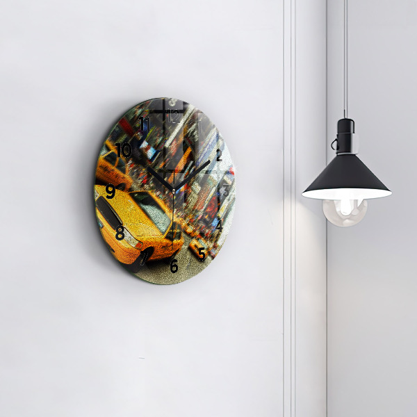 Okrúhle hodiny New York City taxíky
