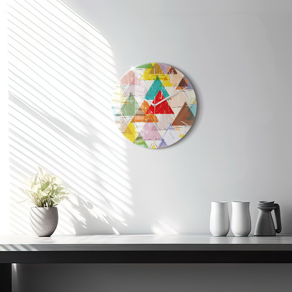 Okrúhle hodiny Geometrické trojuholníky