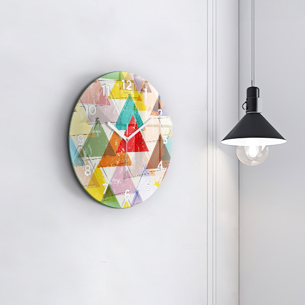 Okrúhle hodiny Geometrické trojuholníky
